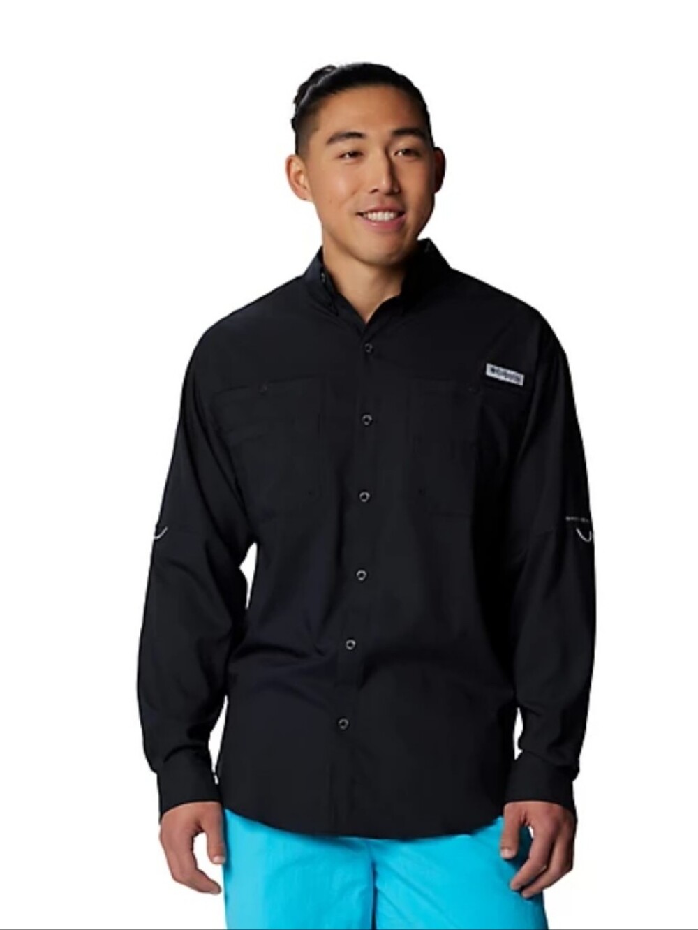 Columbia Sportswear Men Omni-Wick/Omni-Shade Tamiami II Long-Sleeve Button Down